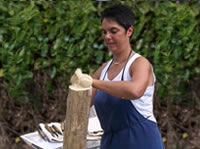 bei der Arbeit