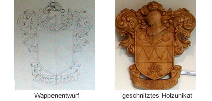 ein Wappen entsteht