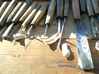 Holzkrippe